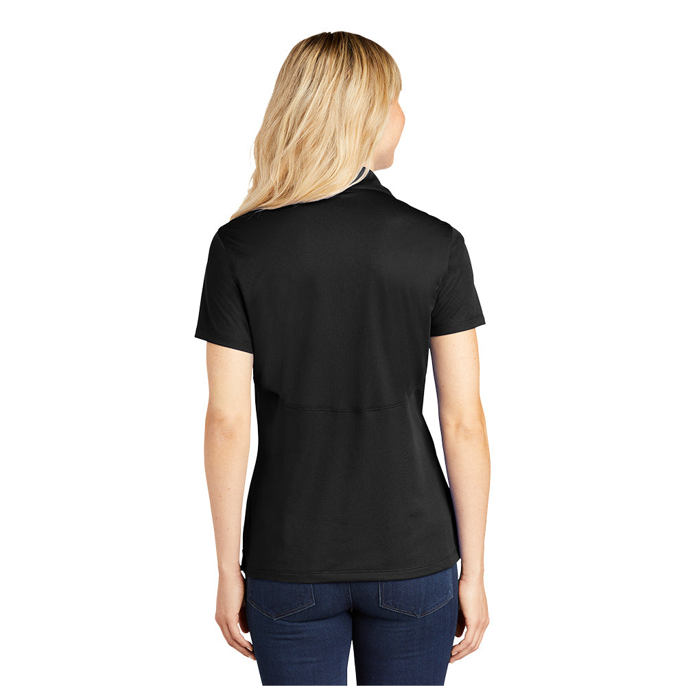 Sport-Tek LST650 Ladies Micropique Sport-Wick Polo - Black – The Park ...