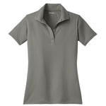 Sport-Tek LST650 Ladies Micropique Sport-Wick Polo - Grey Concrete