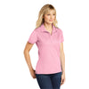 Sport-Tek LST650 Ladies Micropique Sport-Wick Polo - Light Pink
