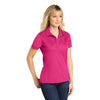 Sport-Tek LST650 Ladies Micropique Sport-Wick Polo - Pink Raspberry