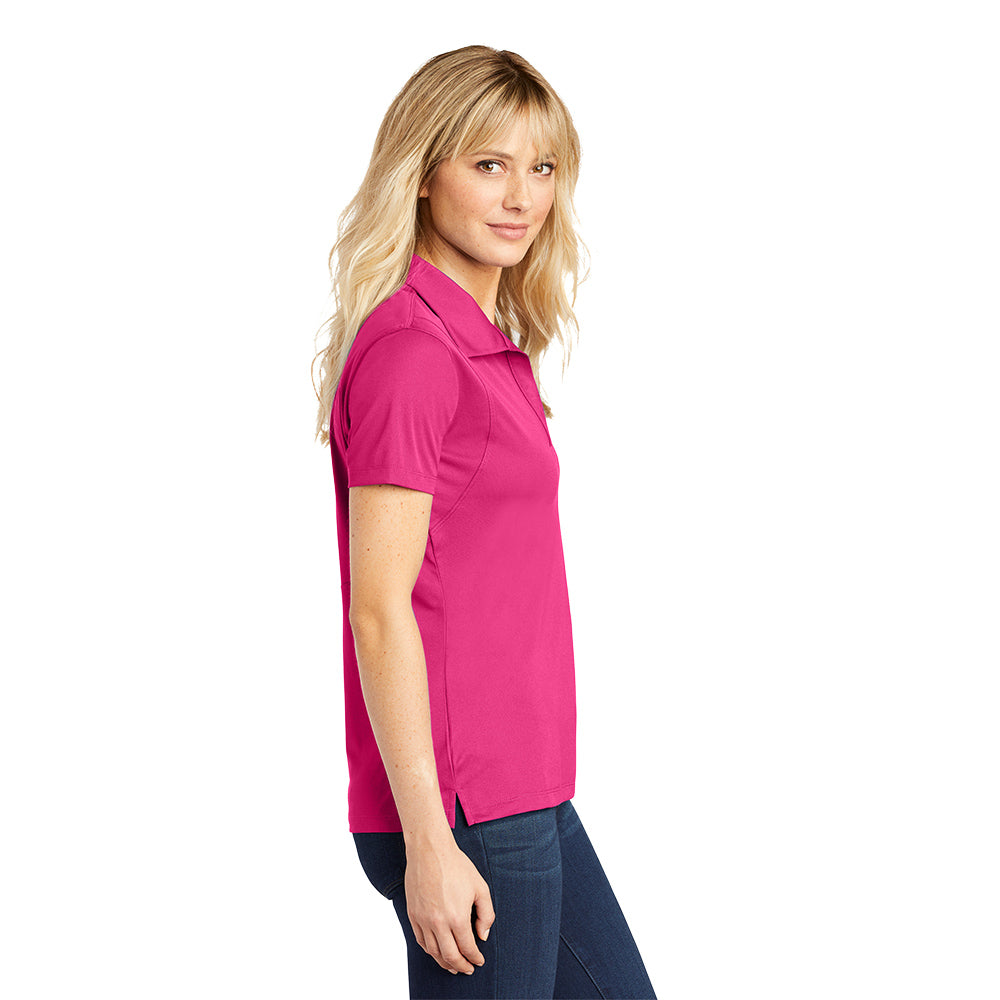 Sport-Tek LST650 Ladies Micropique Sport-Wick Polo - Pink Raspberry ...