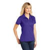Sport-Tek LST650 Ladies Micropique Sport-Wick Polo - Purple