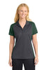 Sport-Tek LST652 Women's Colorblock Micropique Sport-Wick Polo