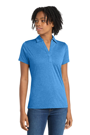 Sport-Tek LST660 Women's Heather Contender Polo - 