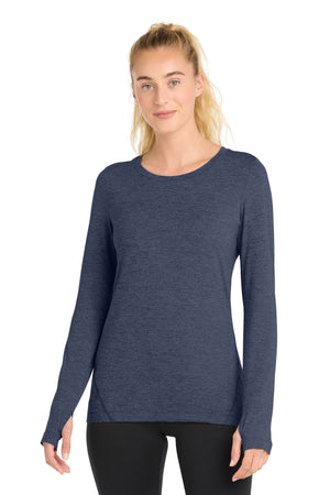 Sport-Tek LST710 Women's Exchange 15 Long Sleeve Crew - 