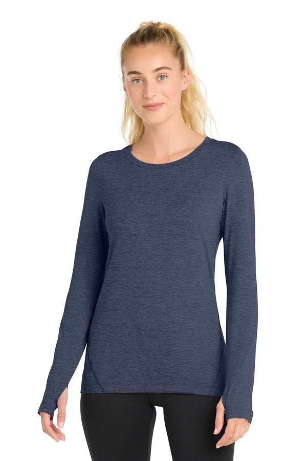 Sport-Tek LST710 Women's Exchange 15 Long Sleeve Crew