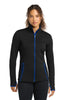 Sport-Tek LST853 Women's Sport-Wick Stretch Contrast Full-Zip Jacket