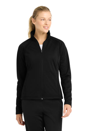 Sport-Tek LST90 Women's Tricot Track Jacket - 