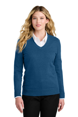 Port Authority LSW2850 Women's Easy Care V-Neck Sweater - 