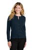 Port Authority LSW2870 Women's Easy Care Crewneck Cardigan Sweater
