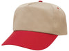 Nissun 5 Panel Cotton Twill Cap - LTGC