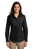 Port Authority LW100 Women's Long Sleeve Carefree Poplin Shirt