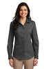 Port Authority LW100 Women's Long Sleeve Carefree Poplin Shirt
