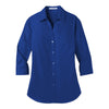 Port Authority LW102 Women’s 3/4-Sleeve Carefree Poplin Shirt