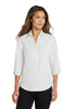 Port Authority LW102 Women's 3/4-Sleeve Carefree Poplin Shirt