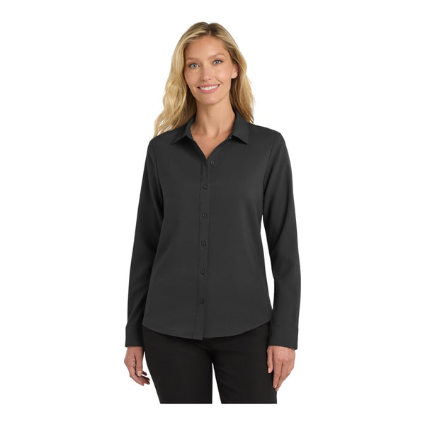 Port Authority LW401 Women's Long Sleeve Performance Staff Shirt