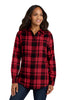 Port Authority LW668 Women's Plaid Flannel Tunic