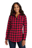 Port Authority LW668 Women's Plaid Flannel Tunic