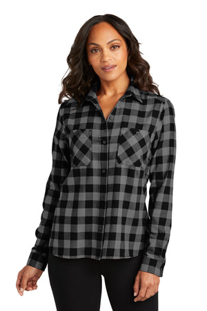 Port Authority LW669 Women's Plaid Flannel Shirt - 