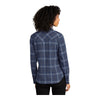 Port Authority LW672 Women's Long Sleeve Ombre Plaid Shirt