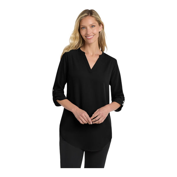 Port Authority LW701 Women's 3/4-Sleeve Tunic Blouse