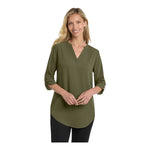 Port Authority LW701 Women's 3/4-Sleeve Tunic Blouse