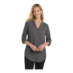 Port Authority LW701 Women's 3/4-Sleeve Tunic Blouse