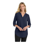 Port Authority LW701 Women's 3/4-Sleeve Tunic Blouse