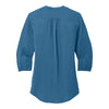 Port Authority LW713 Women's 3/4-Sleeve Textured Crepe Tunic