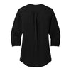 Port Authority LW713 Women's 3/4-Sleeve Textured Crepe Tunic