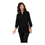 Port Authority LW713 Women's 3/4-Sleeve Textured Crepe Tunic
