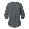Port Authority LW713 Women's 3/4-Sleeve Textured Crepe Tunic