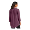 Port Authority LW713 Women's 3/4-Sleeve Textured Crepe Tunic