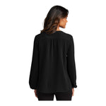 Port Authority LW714 Women's Textured Crepe Blouse
