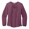 Port Authority LW714 Women's Textured Crepe Blouse