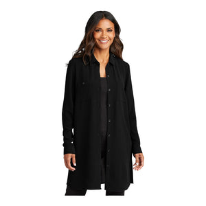 Port Authority LW715 Women's Textured Crepe Long Tunic - 