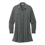 Port Authority LW715 Women's Textured Crepe Long Tunic