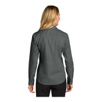 Port Authority LW816 Women’s Long Sleeve Nailhead Easy Care Shirt