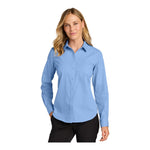Port Authority LW816 Women’s Long Sleeve Nailhead Easy Care Shirt