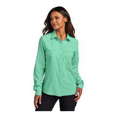 Port Authority LW960 Women's Long Sleeve UV Daybreak Shirt - 