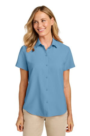 Port Authority LW963 Women's Short Sleeve UV Dockside Shirt - 
