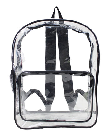 Liberty Bags 7013 Large 17" Heavy Duty Clear Backpack