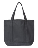 Liberty Bags 8873 XL Zippered Cotton Canvas Resort Tote