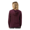 Independent Trading Co SS650 Women's Junior Fit Heavenly Fleece Lightweight Hooded Sweatshirt
