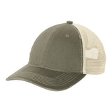 Port Authority C600 Distressed Mesh Back Cap