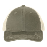 Port Authority C600 Distressed Mesh Back Cap