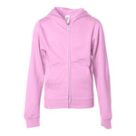 Independent Trading Co SS4001YZ Youth Midweight Full-Zip Hooded Sweatshirt