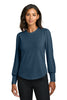 Mercer+Mettle MM1019 Women's Stretch Jersey Long Sleeve Blouson Top