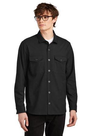 Mercer+Mettle MM2020 Long Sleeve Twill Overshirt - 