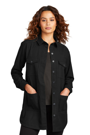 Mercer+Mettle MM2021 Women's Long Sleeve Twill Overshirt - 
